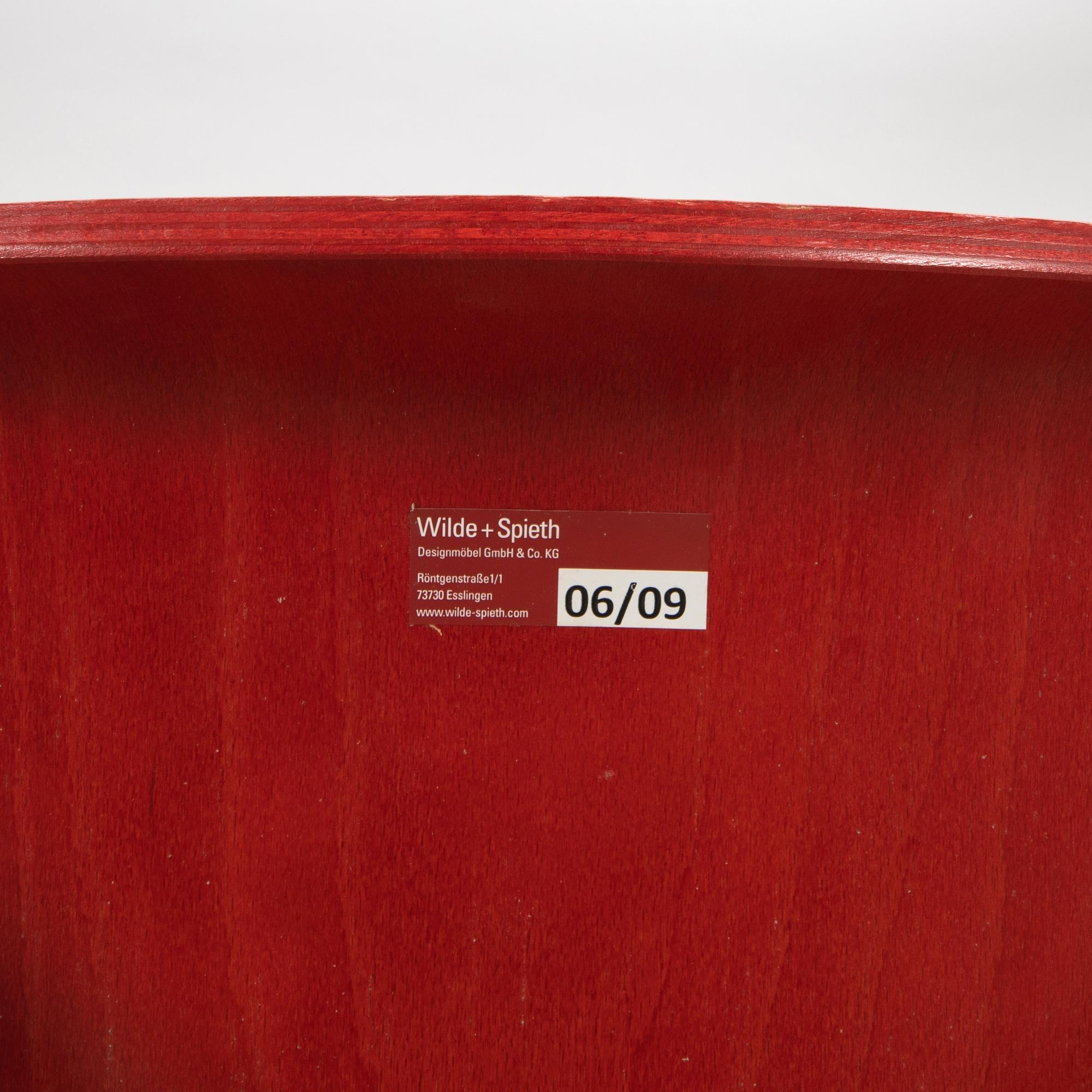 Egon Eiermann, chairs 5 pcs "SE 68", Wilde & Spieth 21st century.