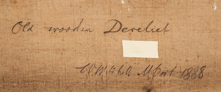 W MITCHELL, olja på duk, England 1800-talets andra hälft.