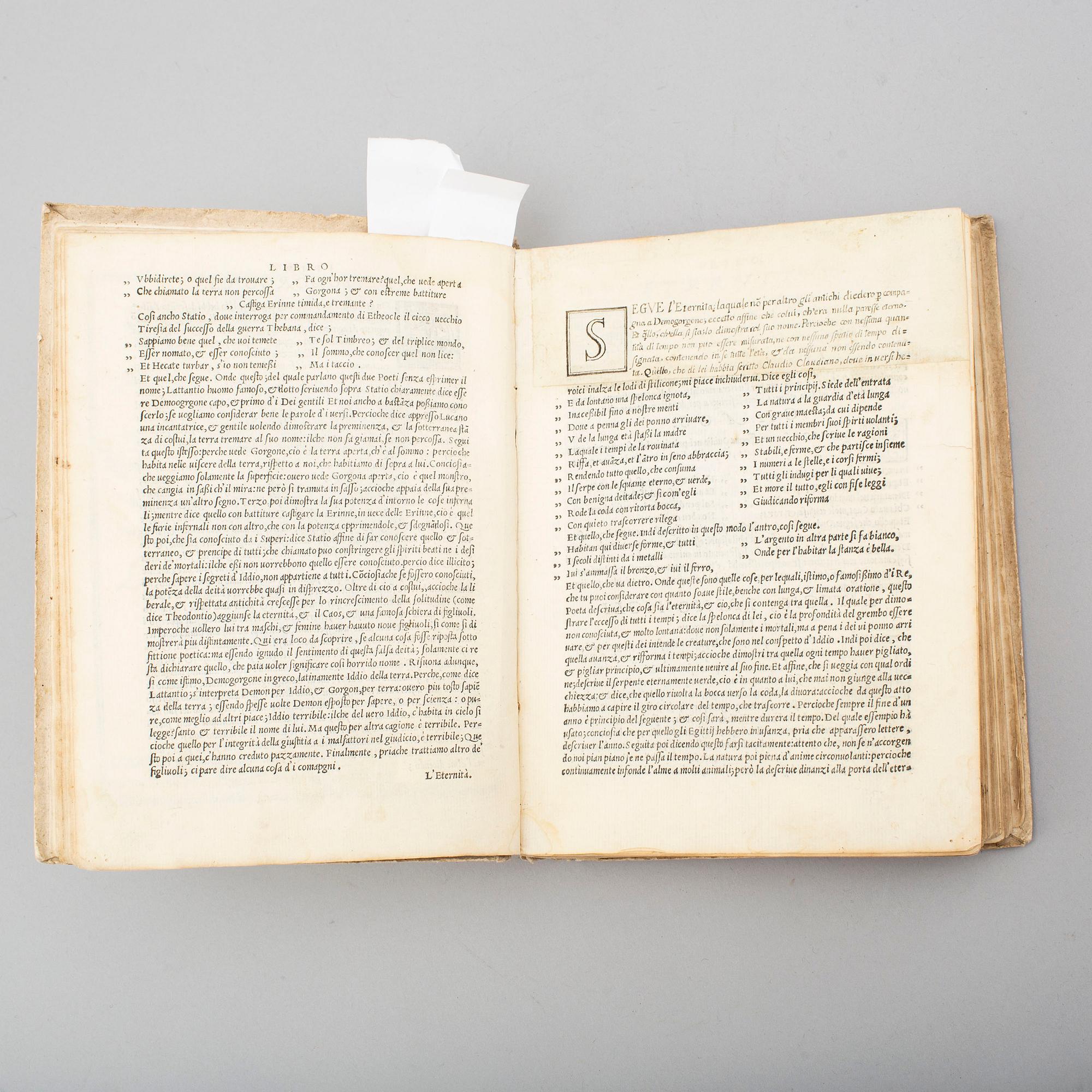 BOK, Boccaccio’s Genealogy of the Pagan Gods, 1547.