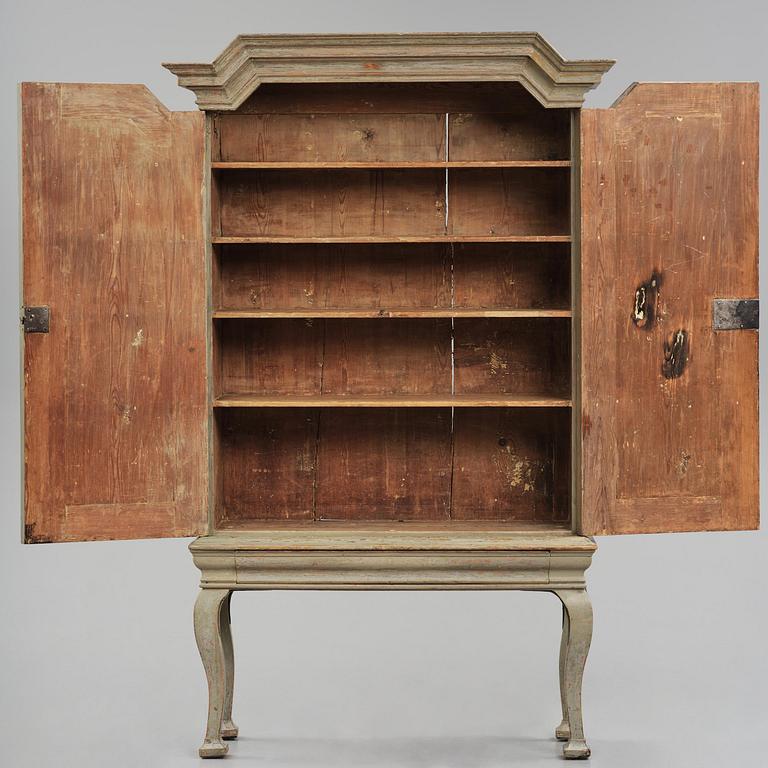 A Swedish late Baroque cabinet, first part 18th century.
