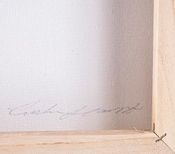 CECILIA HAUPT, olja på duk, sign a tergo.