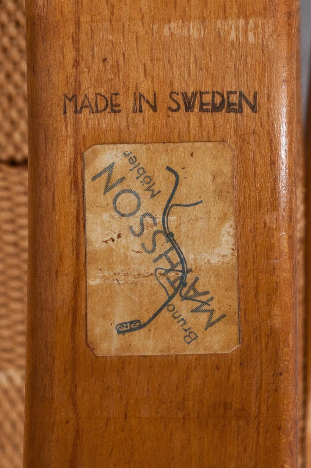 FÅTÖLJ, "modell 41", Bruno Mathsson, Karl Mathsson, 1944.