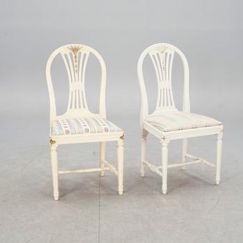 STOLAR, 12 snarlika, gustaviansk stil. 1900-tal.