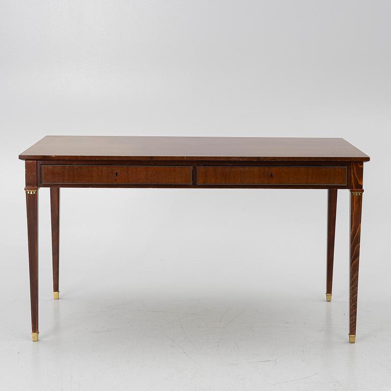 Desk, Gustavian style, second half of the 20th century.