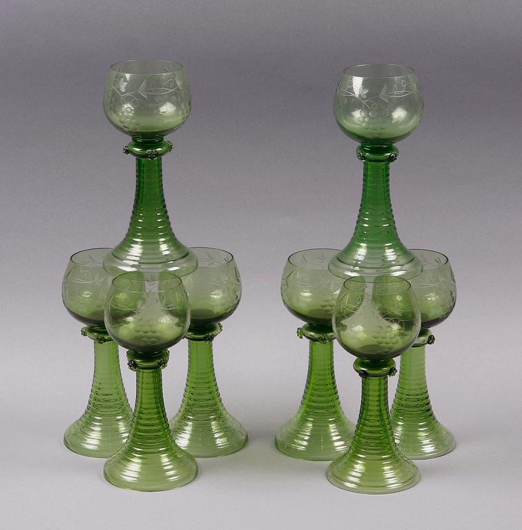 REMMAR, 8 st, glas, 1900-tal.