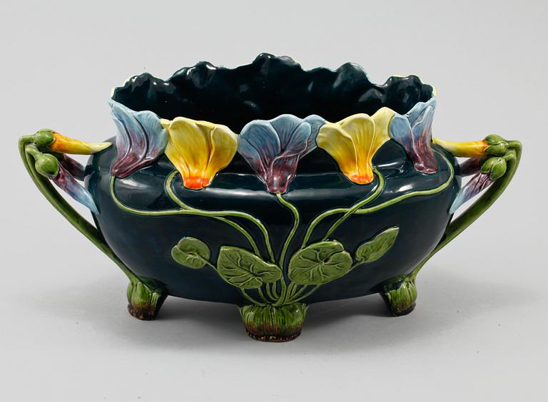 JARDINIERE, flintgods, jugend, Österrike, 1900-talets början.