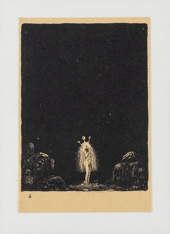 John Bauer, "Den lilla prinsessan och trollen".