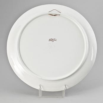 FAT, ett par, flintgods, Rörstrand sent 1800-tal.