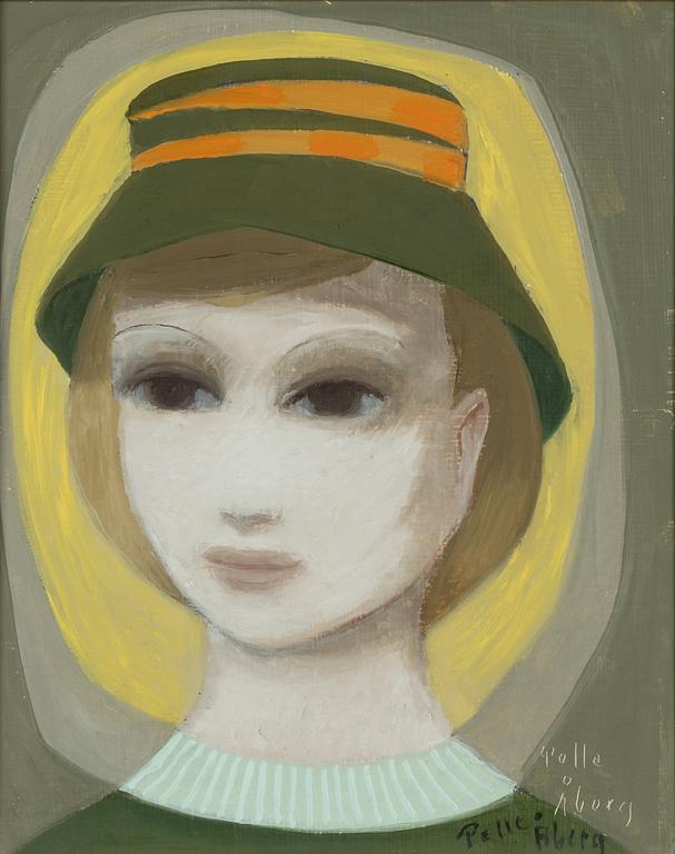 Pelle Åberg, Kvinna i grön hatt.