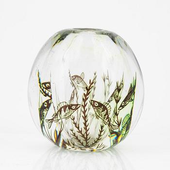 Edward Hald, vas, "fiskgraal", Orrefors.