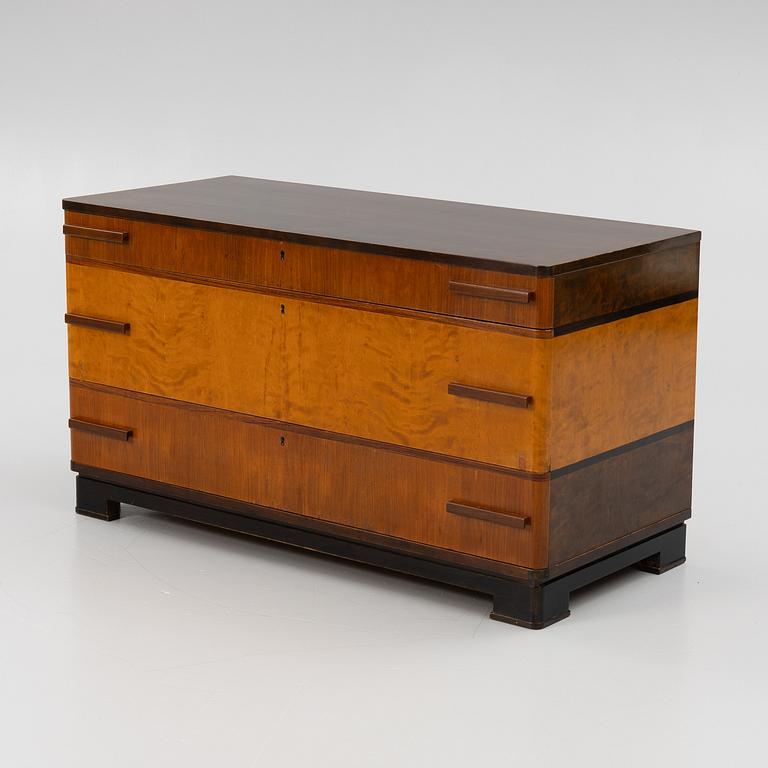 Svenska Möbelfabrikerna, byrå och spegel, "Svea", 1930-tal, Bodafors, 1930-tal.