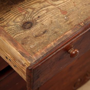 A writing cabinet 18th and 20th  Century.