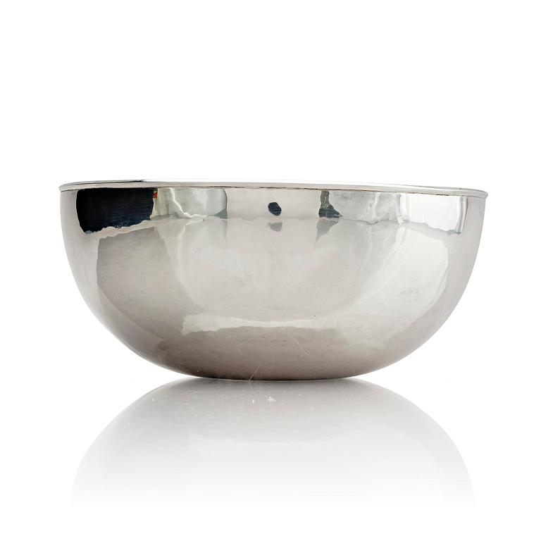 Birger Haglund, skål, sterling silver, Stockholm 1964.
