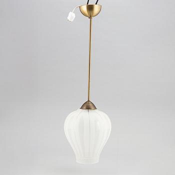 A Swedish modern ceiling lamp, ca 1940's.