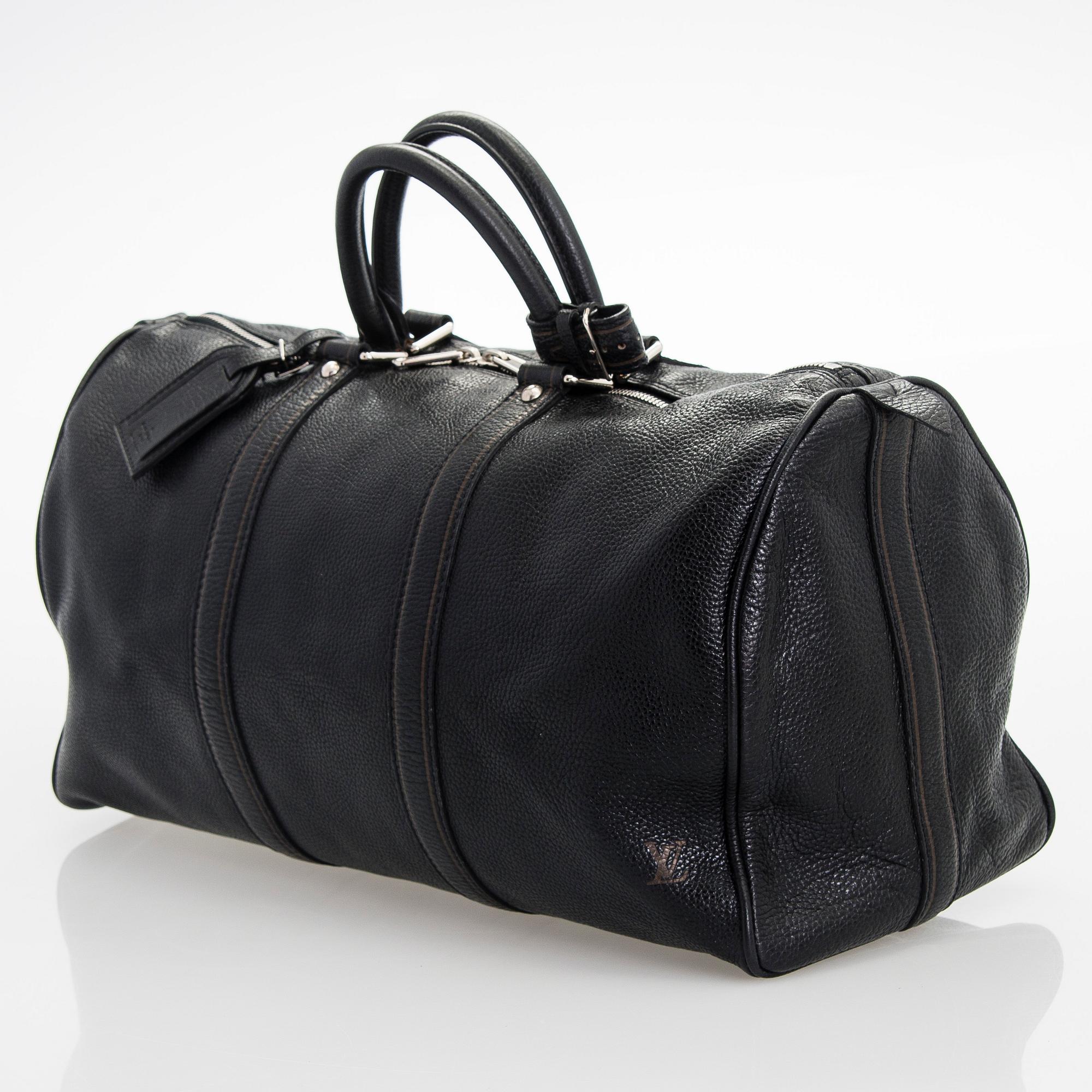 Louis Vuitton, "Keepall 50 Taurillon", laukku.