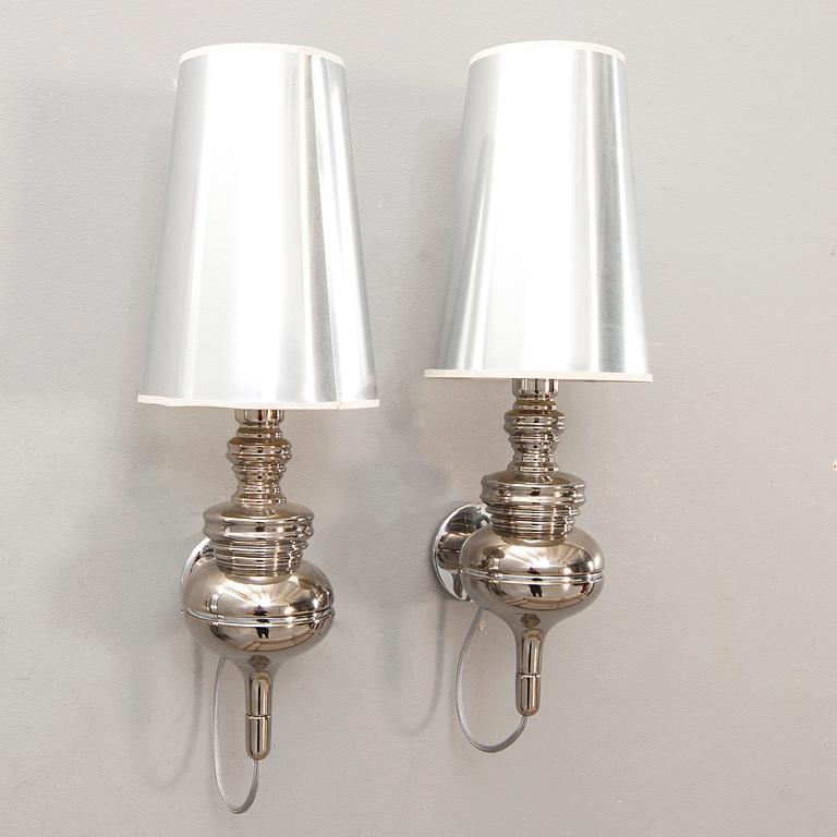 Jaime Hayón wall lamps a pair of "Josephine Mini Wall Light" Metalarte 2000s.