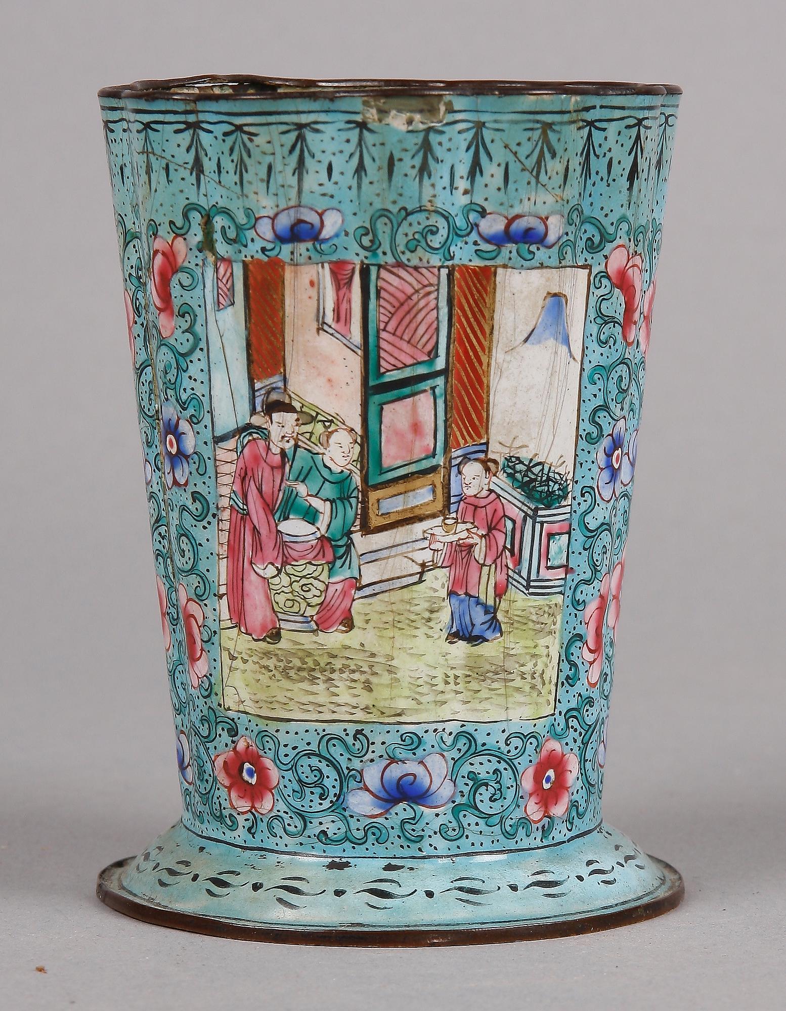 VAS, emalj, 1800/1900-tal.