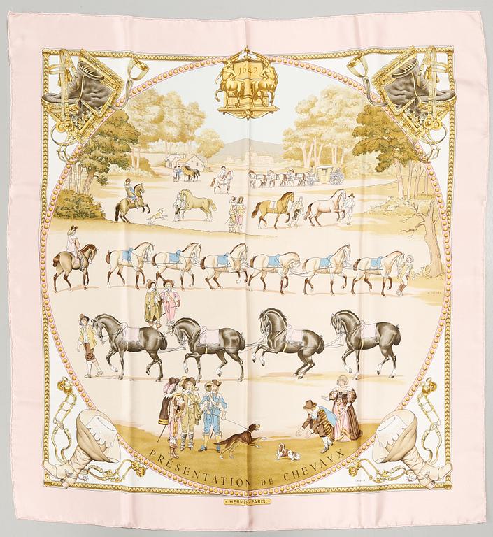 SCARFM, "Presentation De Chevavx", Hermès.