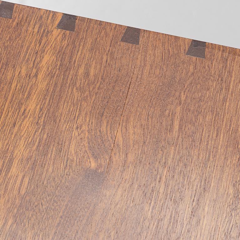 Mogens Koch, cabinets, a pair, and 6 shelves, "Byggereolen", Rud Rasmussens Snedkerier. Denmark, second half of the 20th century.