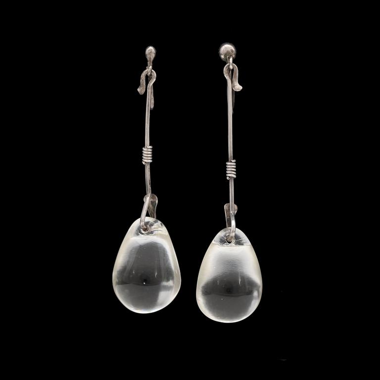 A pair of Torun Bülow Hube earrings, 1950's.