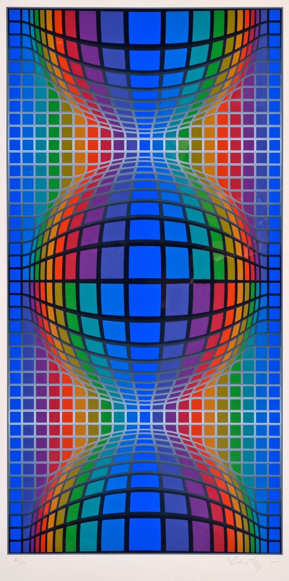 Victor Vasarely, KOMPOSITION.
