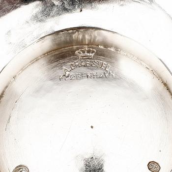 SKÅL, silver, A. Dragsted, Köbenhamn, Danmark 1916. Vikt ca 773 gram.
