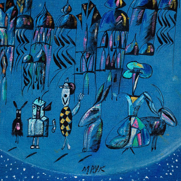 Madeleine Pyk, The moon.