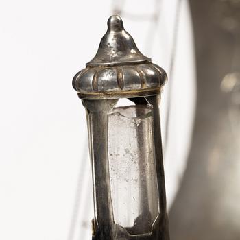 Fartyg, s.k. Nef, silver, sannolikt Tyskland omkring år 1900.