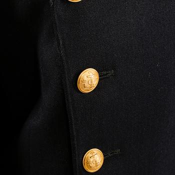 A coat from the Swedish royal navy, the 1950s.