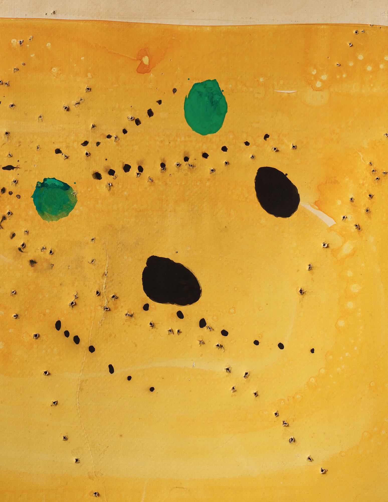 Lucio Fontana、Concetto spaziale、希少画集画 Lucio Fontana | Untitled (Concetto Spaziale Blue) (1962