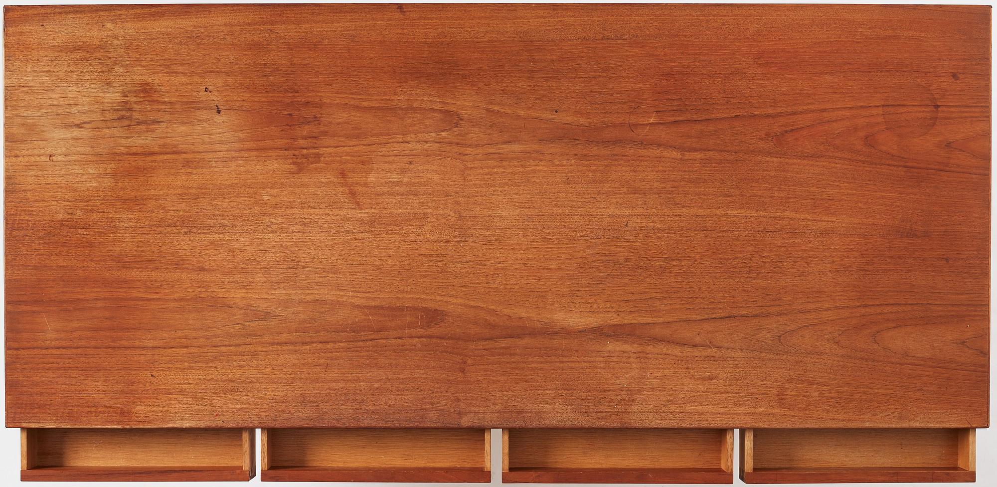 Nanna Ditzel, a teak desk, Søren Willadsen, Denmark 1960s.