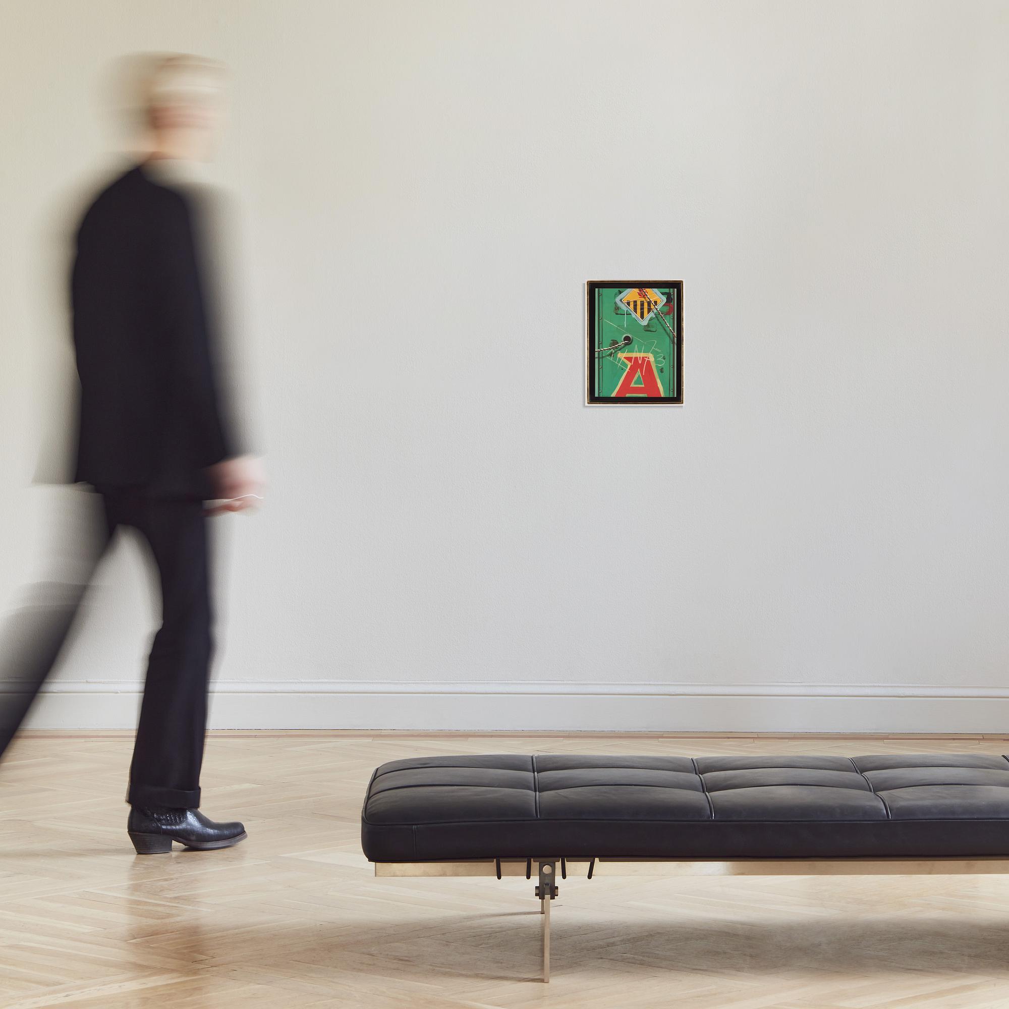 Peter Klasen, "A/Fond Vert".