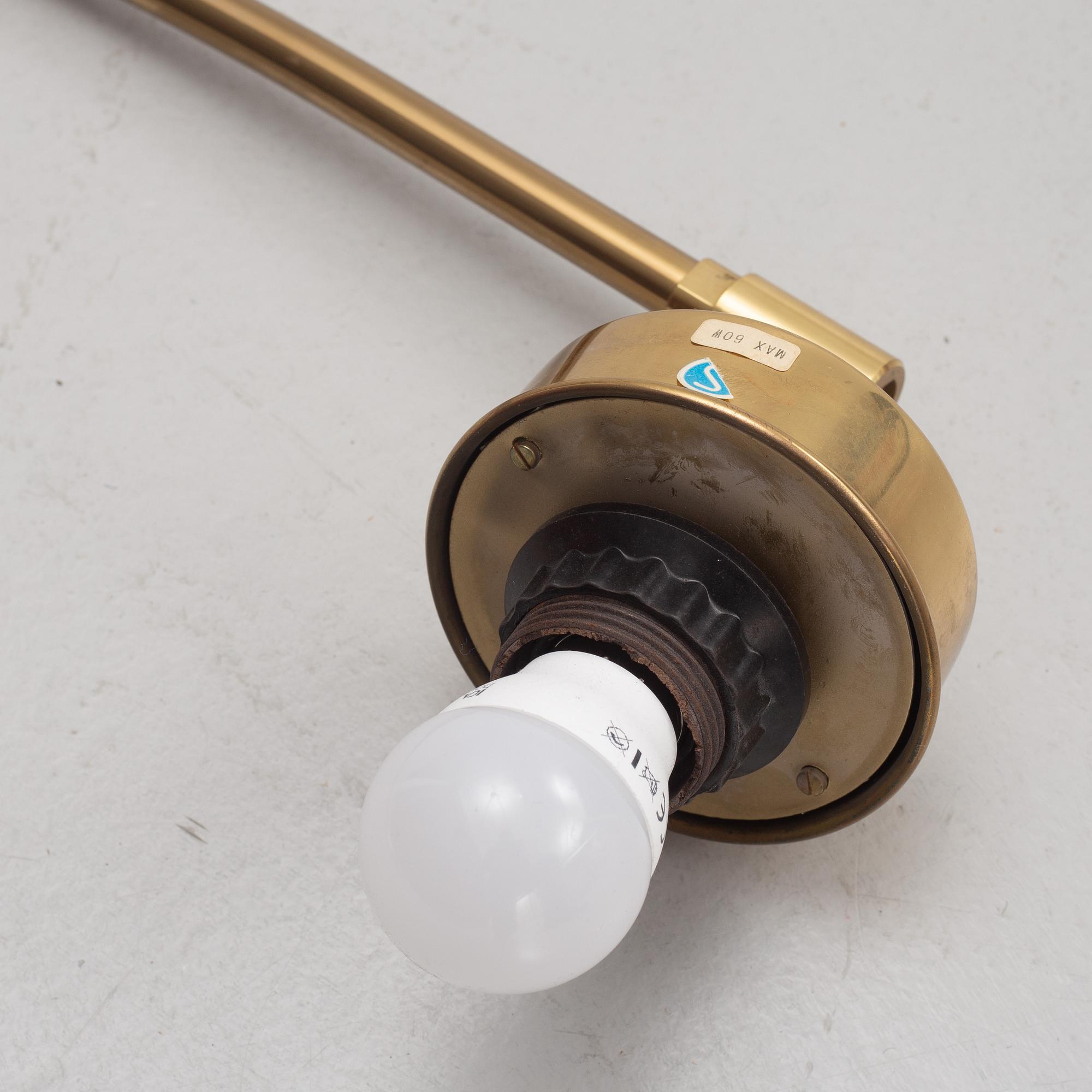 Josef Frank, a model 2484 wall lamp, Svenskt Tenn.