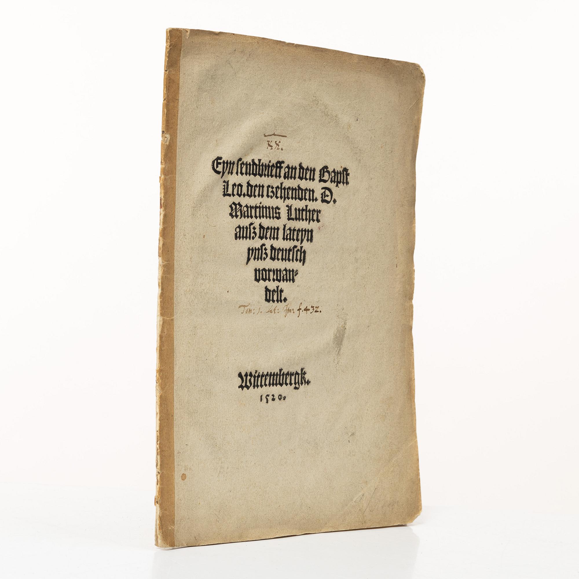 Martin Luther, 1520.