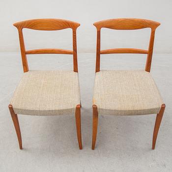 CARL-EWERT EKSTRÖM, 4 chairs, "Lärkan", Albin Johansson & Söner AB, 1960s.
