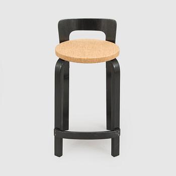 Alvar Aalto, barstol, modell K65, Artek, 1900-talets slut.