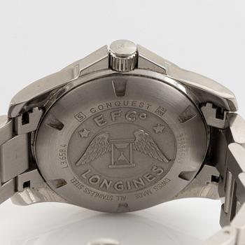 Longines, Conquest, wristwatch, 41 mm.