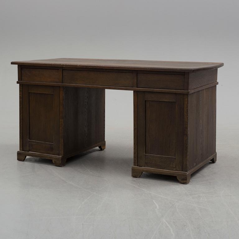 An early 20th century writing desk.