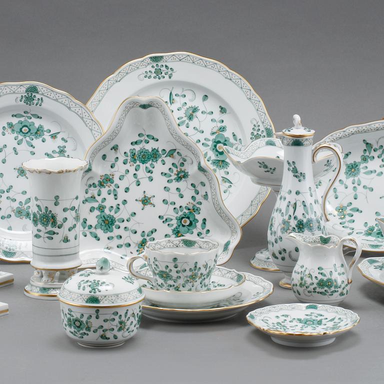 SERVISDELAR, 59 delar, porslin, Meissen, 1900-talets andra hälft.
