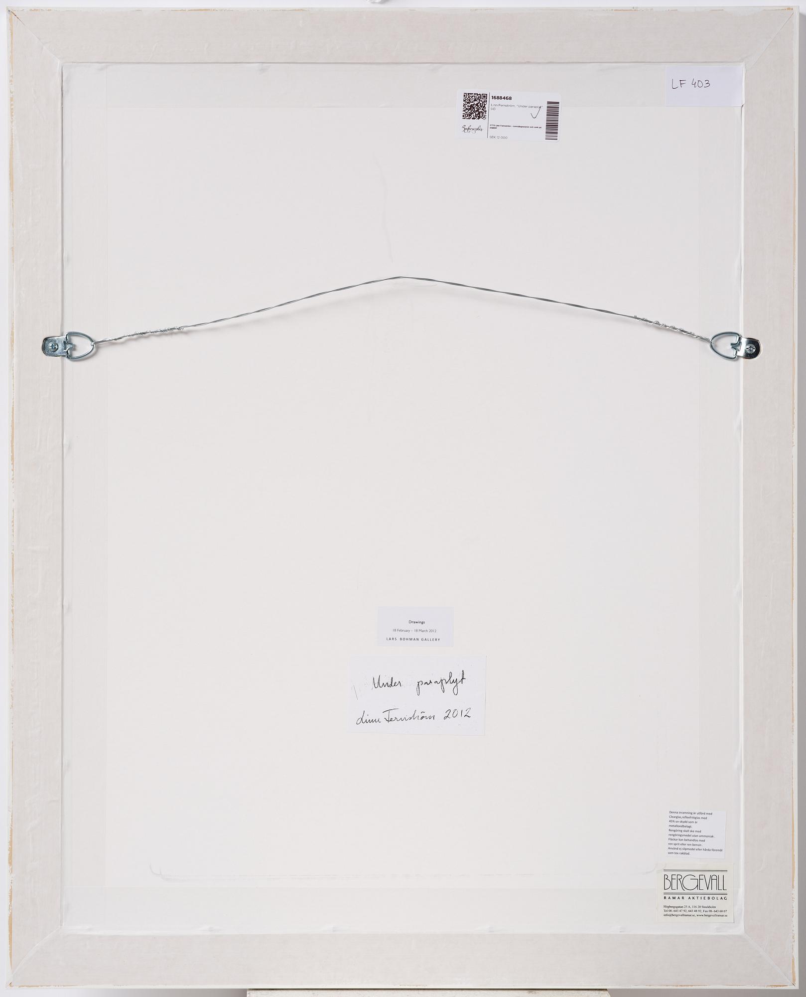 Linn Fernström, "Under paraplyt".