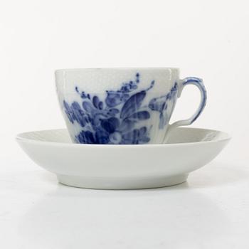 Royal Copenhagen, a 'Blue Flower' 50-piece dinner and coffee service,, Denmark.