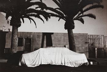 Robert Frank, "Covered Car, Long Beach, California", 1956.