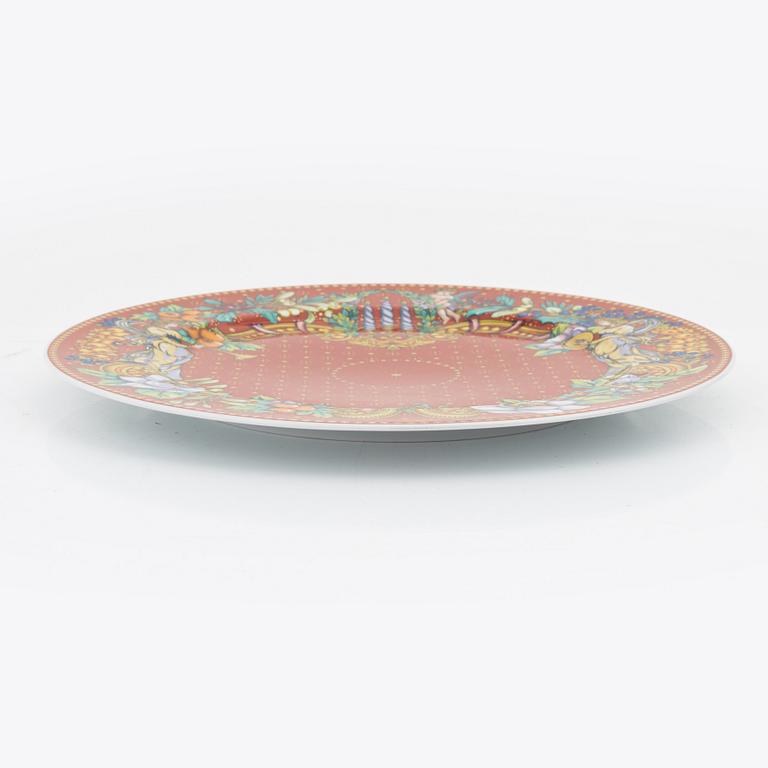 Versace, plates, 6 pcs, porcelain, Rosenthal.
