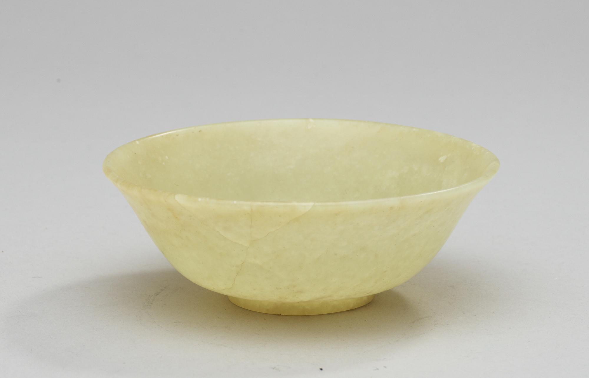SKÅL, jade, Qing dynastin.