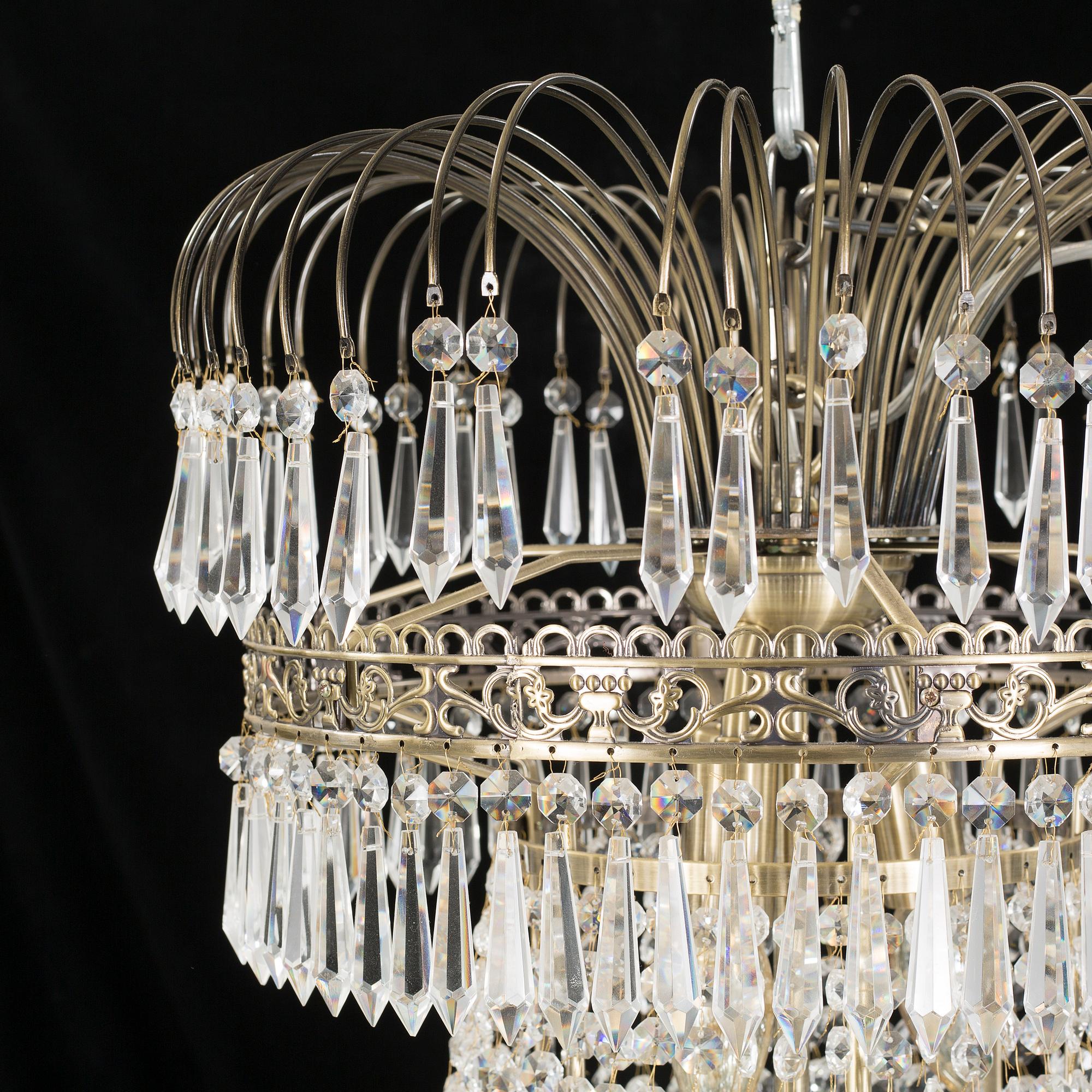 An empire style chandelier from around the year 2000.