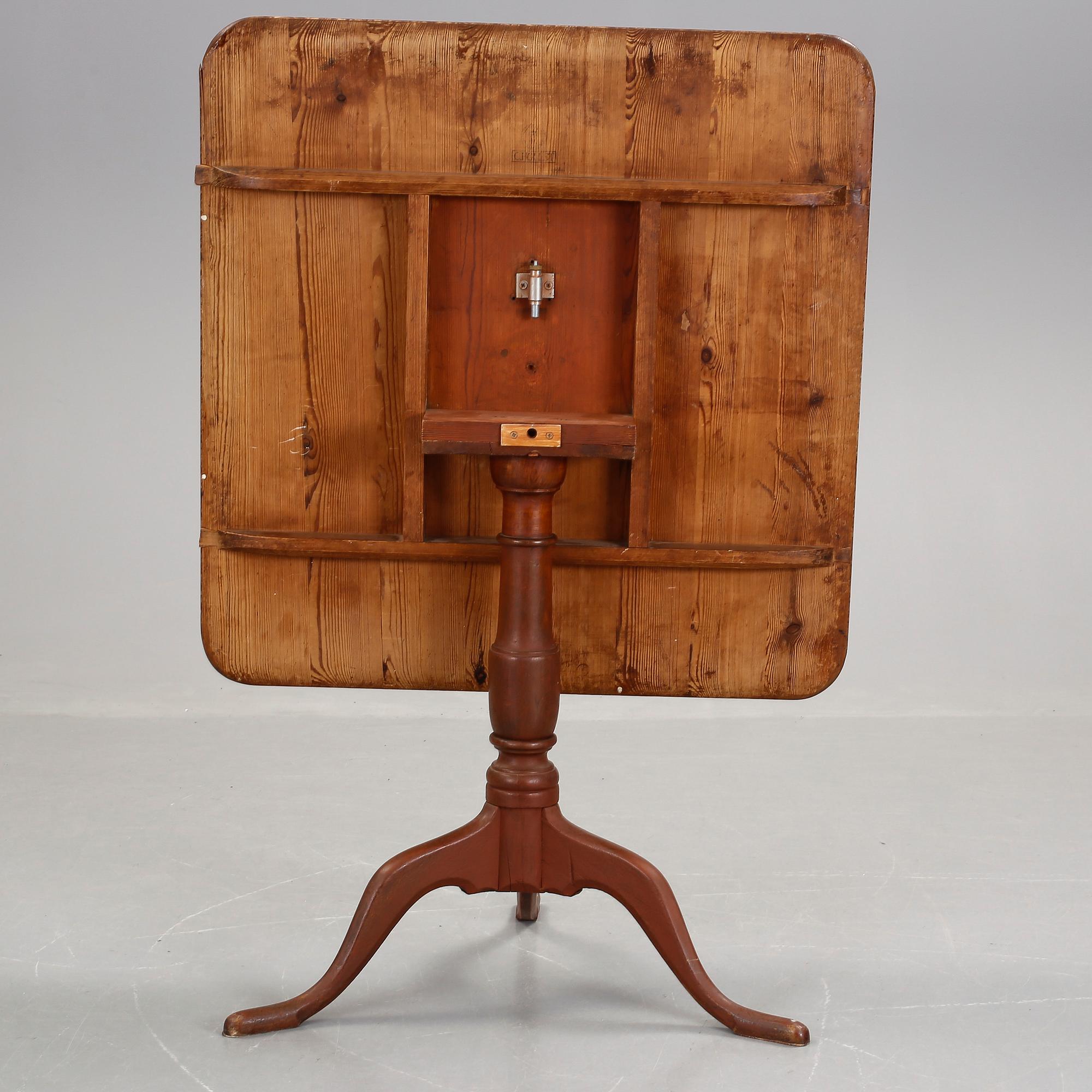 FÄLLBORD, Carl Hollst, Eskilstuna(verksam 1787-1830).