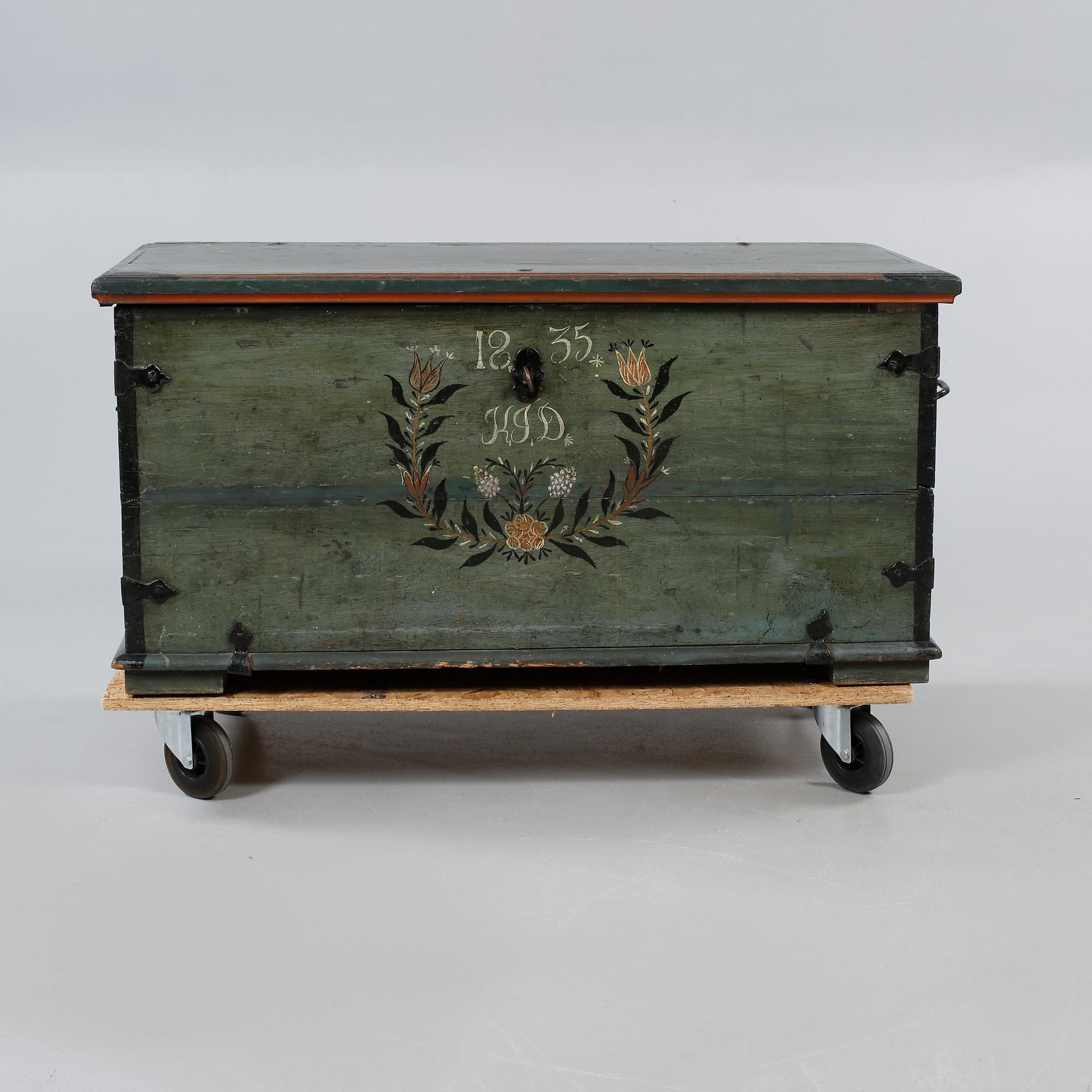 KISTA, allmoge, daterad 1835.