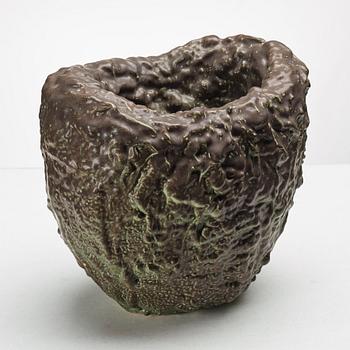 Mårten Medbo, a stoneware vase, signed and dated 2001.