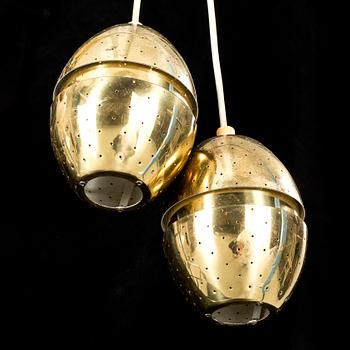 A pair of ceiling lamps by Hans-Agne Jakobsson, Markaryd, second half of the 20th century.