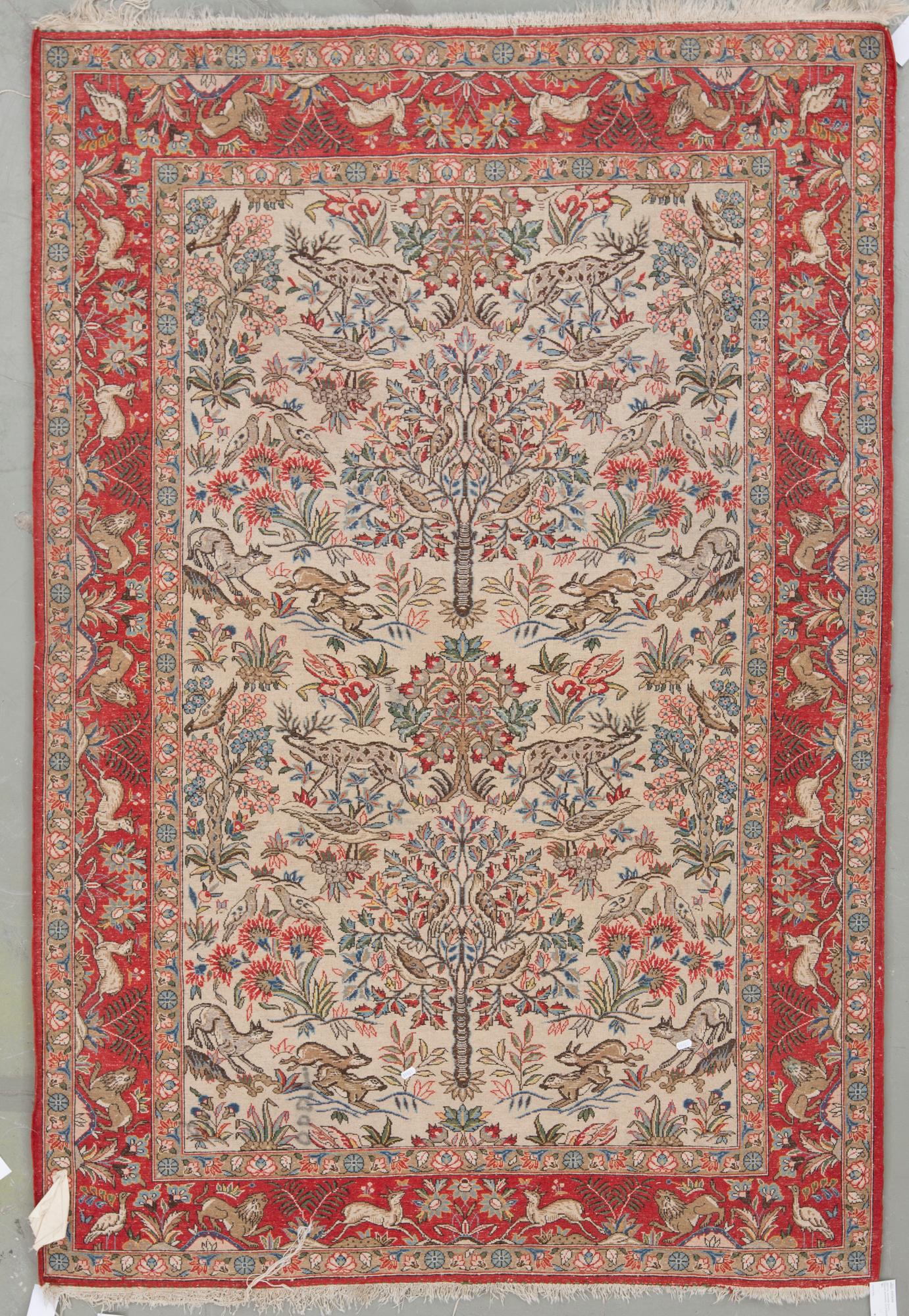 MATTA, sannolikt Ghom, figural, semiantik. Ca 205x136 cm.